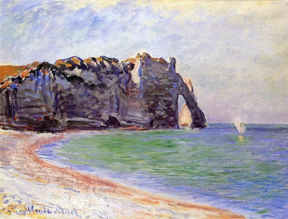 Claude Monet The Manneport Etretat the Porte d Aval