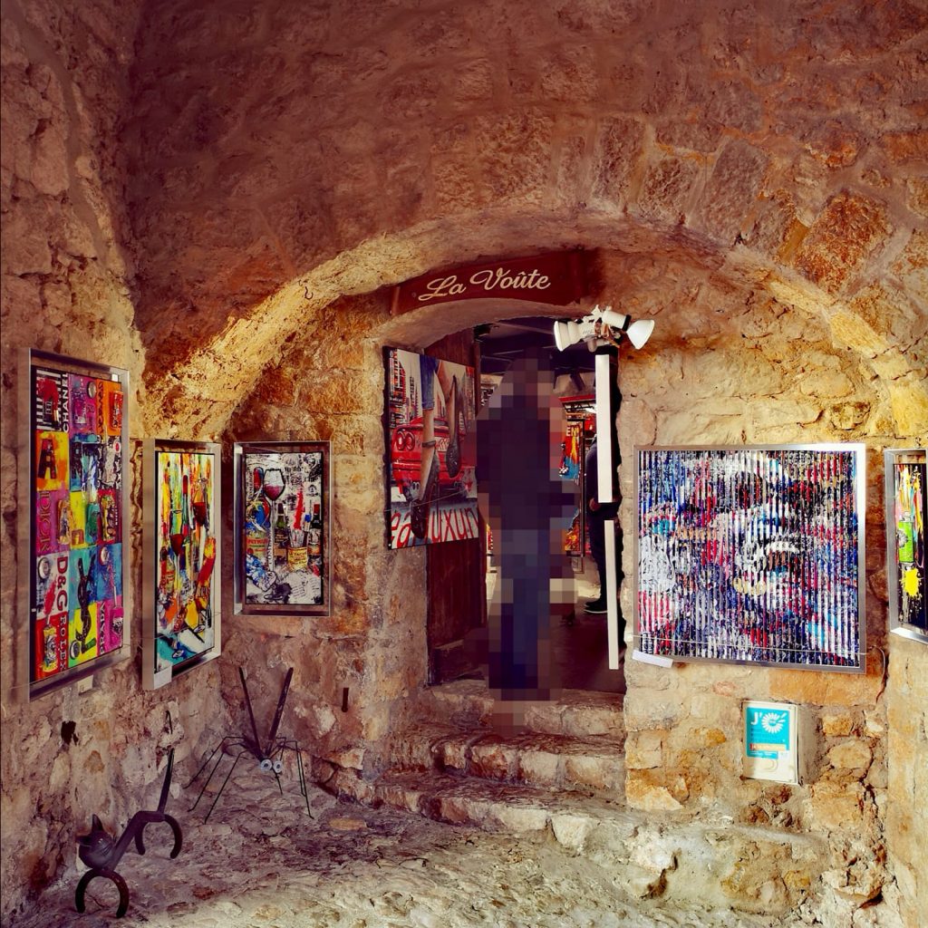 Atelier di artista nel borgo di eze