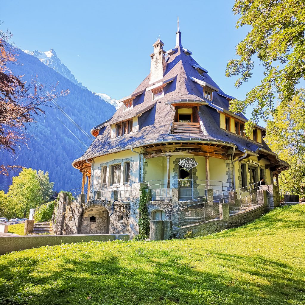 la villa Tornette nel Parco di Chamonix