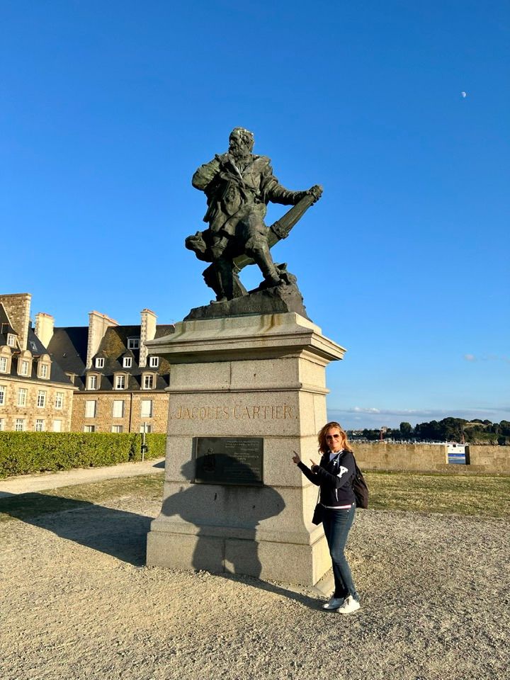 statua jacques cartier saint malo