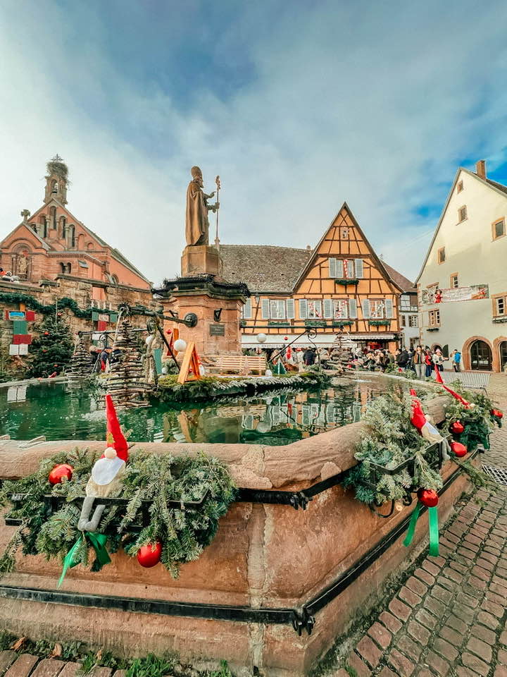 Eguisheim fontana saint Leon