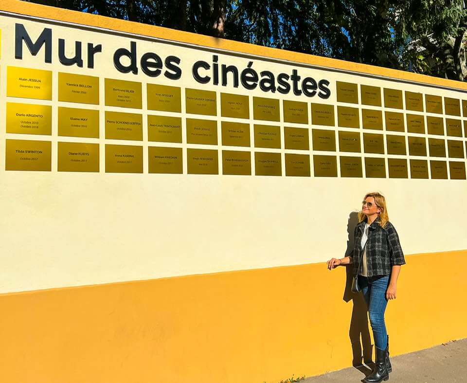 Cosa vedere a Lione Museo Lumiere muro cineasti